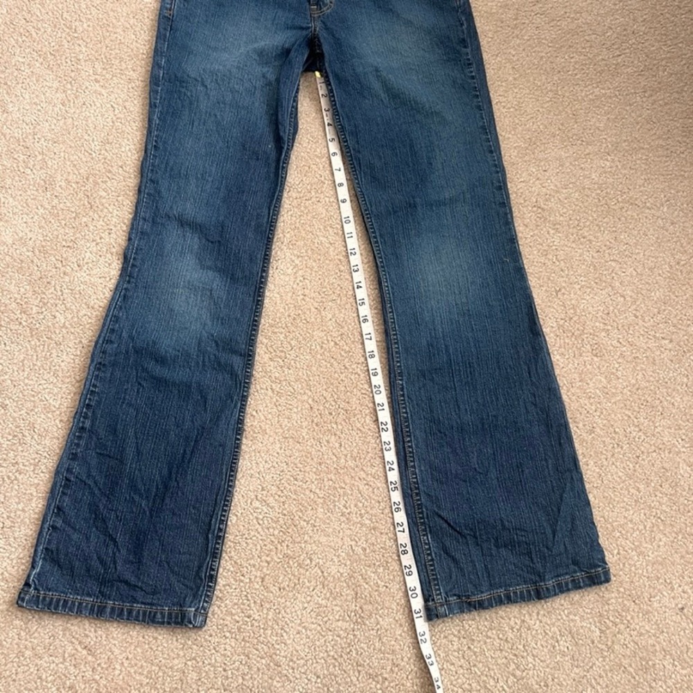 Levi‎ Strauss Signature Stretch Low Rise Bootcut Jeans Juniors Size 11 Long - Picture 10 of 10
